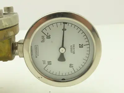 Rego 1786B Welding Compressed Gas Regulator 435PSI IN 40-110PSI 3/4" NPT
