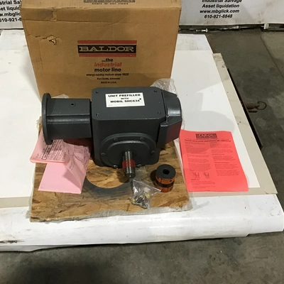Baldor LF932-25-B7-J Gearmotor Speed Reducer Ratio 25:1 NEMA 140C Right Hand Shaft