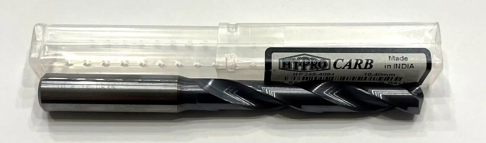 OSG 10.40mm Solid Carbide Drill 5xD TiAlN Coating 2 Flute 140° HY-PRO CARB