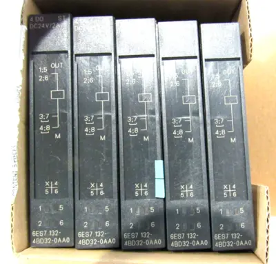 NEW SIEMENS 6ES7 132-4BD32-0AA0 OUTPUT MODULES 6ES71324BD320AA0