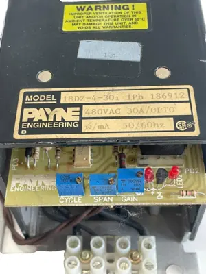 USED PAYNE ENGINEERING 18DZ-4-30 AIR POWER CONTROL 18DZ430