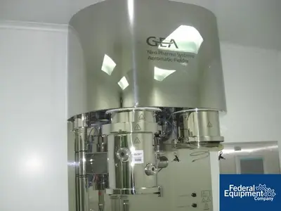 USED GEA Niro GEA Niro Fluid Bed Dryer Granulator, Model MP1, S/S, 10 Bar