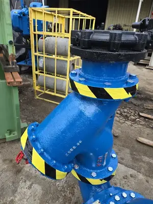 1550 GPM @ 135' PACO / Grundfos, 8" centrifugal water pump, w/ valves and traps