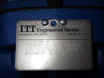 USED ITT 1.52538M343312