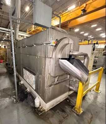 2021 MIDBROOK 250 Wash Rinse Blow-Off Rotary Drum Washer | Benchmark Machine Tools (4)