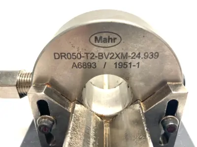 Used MAHR DIMENSIONAIR 2-JET AIR RING GAUGE W/ GUIDE CHUTES & BASE PLATE Air Gages Michigan US | Maverick Industrial Sales #1123060