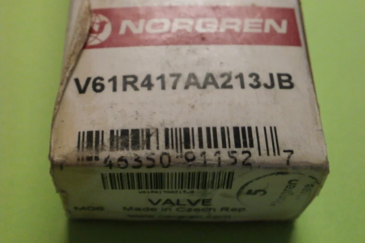 Used NORGREN V61R417AA213JB Valves/Fittings Arizona US | ASSET CONVERSION SPECIALISTS, INC. #312186