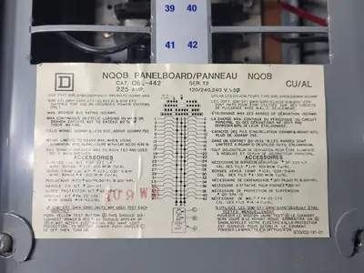Used SQUARE D QBL-442 Switchgears British Columbia CA | Lenmark #1431097
