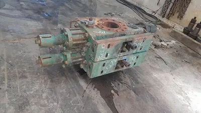 USED SHAFFER 7 1/16" 3M DOUBLE RAM BOP