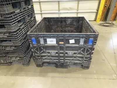 Orbis BulkPak Collapsible Bulk Container Bin 28.7 cu-ft 48 x 44.5" Stackable