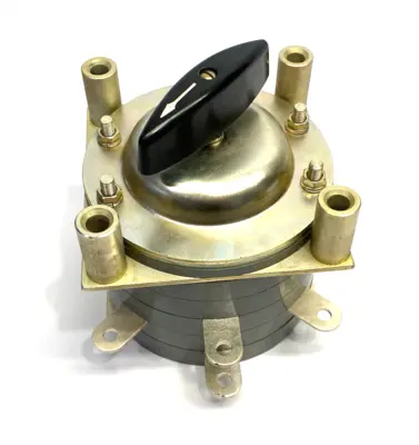 USED ELECTROSWITCH CLASS 20SR SNAP-ACTION ROTARY SWITCH 2-4 POSITION, UP TO 8 POLES