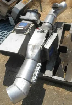 Separator, Magnetic, Pneumatic, 6", S/st, Round Pipe #S741273