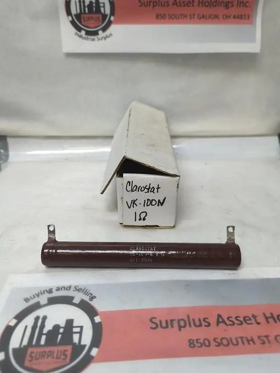 Used CLAROSTAT VK-100N Miscellaneous Equipment (Electrical & Power) | Surplus Asset Holdings #1203542