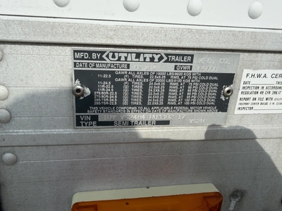 Used 1994 UTILITY VAN BODY Box Trailers Michigan US | Miedema Asset Management Group #1287665