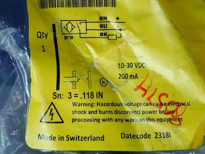 New | in-Stock TURCK BI3EGT08FEAP6X0.2RS4T Cable & Wire | HGR 24 #736770