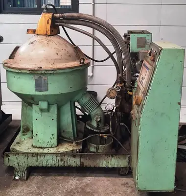 Alfa-Laval S-700 fuel/lube oil purifier, 316SS.