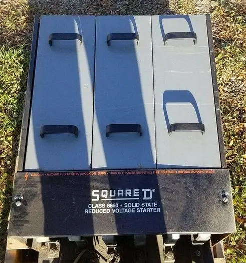 250 HP SQUARE D CLASS 8660 SOLID STATE REDUCED VOLTAGE MOTOR STARTER