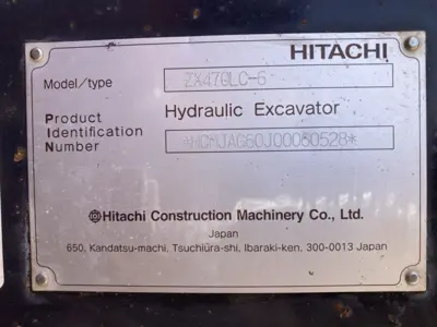 Used 2018 Hitachi ZX470 Excavators Utah US | Rubbl #1333414