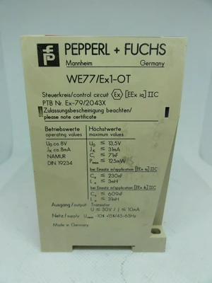 USED PEPPERL+FUCHS WE77/EX1-OT