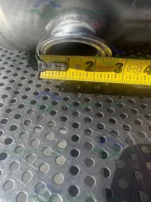 USED FINN-AQUA STAINLESS STEEL  HEAT EXCHANGER  13" X 37"
