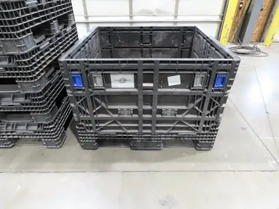 Orbis BulkPak Collapsible Bulk Container Bin 28.7 cu-ft 48 x 44.5" Stackable