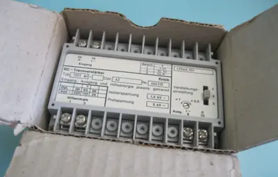NEW Knick Type 7051A1 Opt. 63 DC Isolation Amplifier Module H9