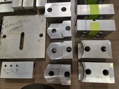 Assortment Lathe Chuck Jaws & Accessories 44 pcs