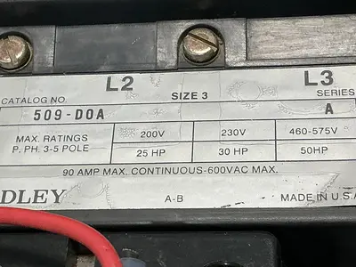 USED ALLEN BRADLEY 509-DOA