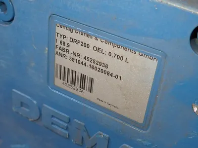 USED DEMAG DRF200