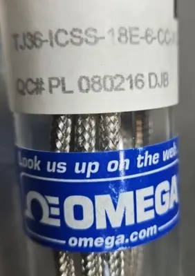 Omega Engineering TJ36-ICSS-18E-6-CC-XCIB Rugged High Temp Trans. Loc5B7
