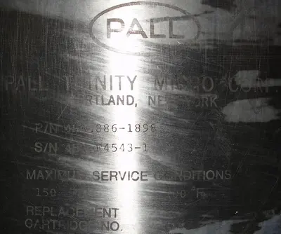 USED PALL CORP 4HD 886-1898