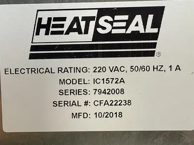 USED HEAT SEAL HDSA1721AC