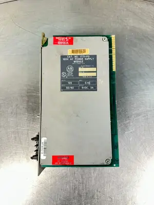 Allen Bradley 1771-P3 Power Supply Mod 120V 50/60Hz 0.42A 5 Vdc (5.3.3)