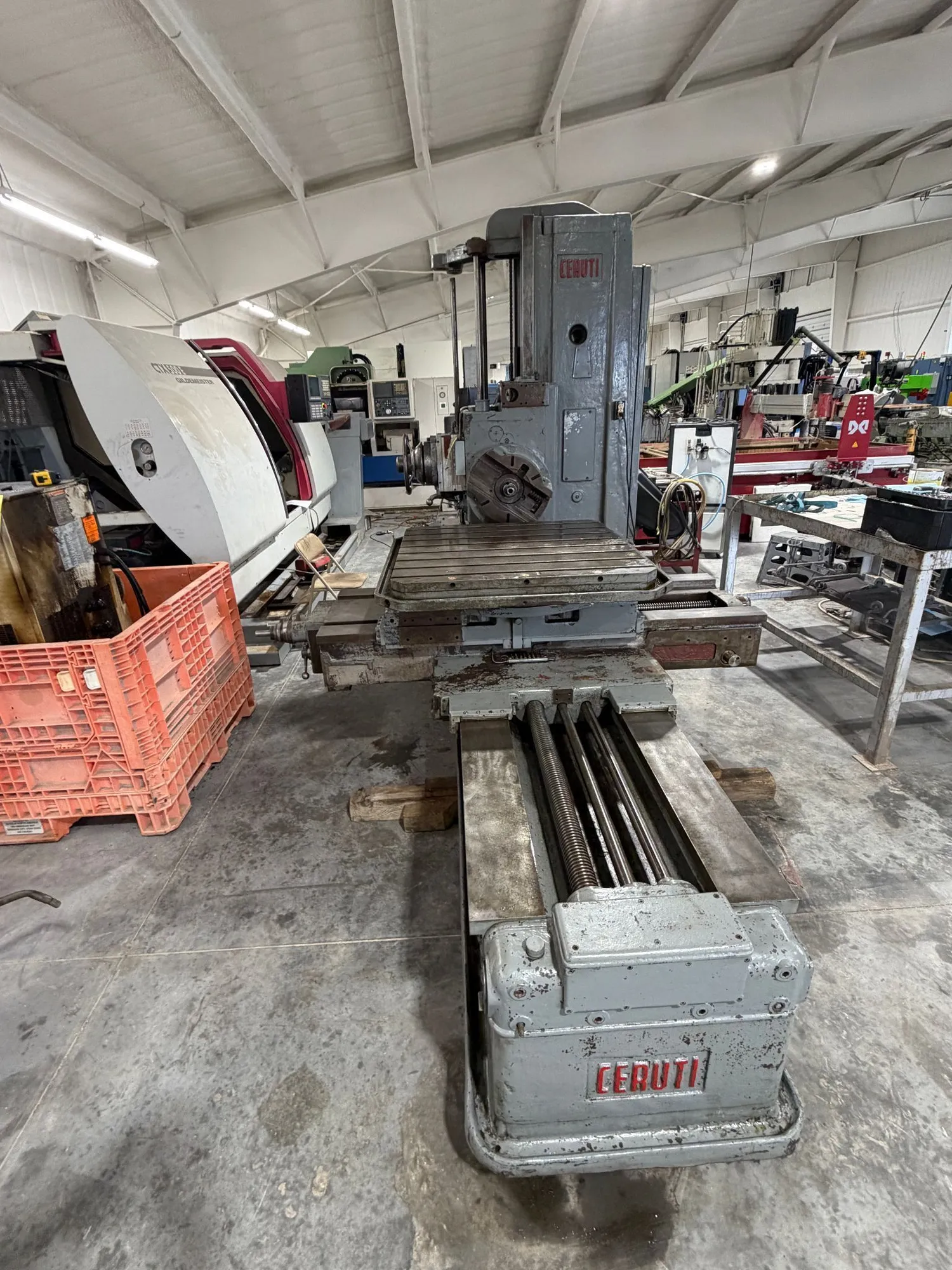 Used CERUTI AL2 Horizontal Table Type Boring Mills Idaho US | Liberty Machine Works LLC #1336044