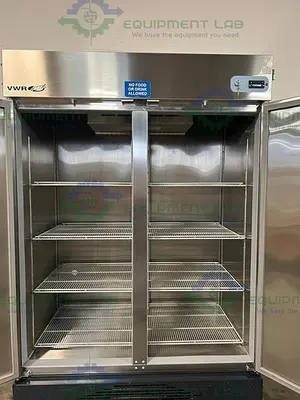 USED VWR GTVWG49FSSA STAINLESS STEEL DOUBLE DOOR FREEZER - 25°C 49 CU, FT.