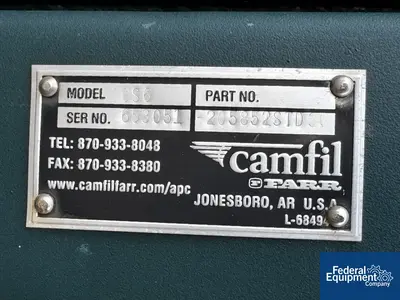 USED Camfil Camfil Farr Model GS6 Carbon Steel Dust Collector