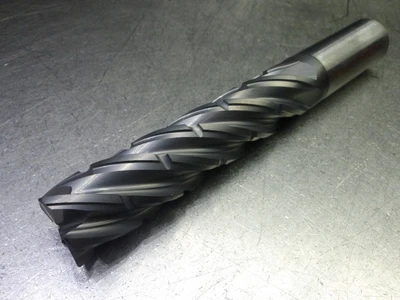 IMCO 1" 5 Flute Carbide CR Endmill 1" Shank .030" R 61451 (LOC2246)
