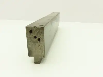 Press Brake Blank Die 14" Long 2-5/8" High 1-1/4" Wide 5/8" x 1/2" Tang