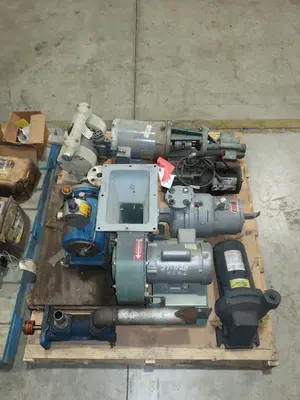 2 PALLETS OF ASSORTED PUMPS