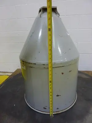 USED METAL FABRICATOR HOPPER321