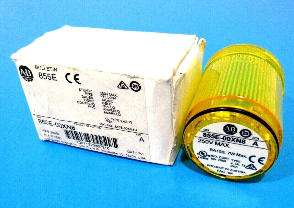 NEW ALLEN BRADLEY 855E-00XN8 STACK LIGHT SER.A 855E00XN8