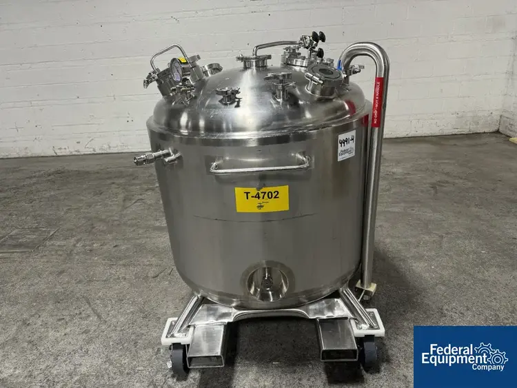 Used Precision 600 Liter Precision Stainless Reactor, 316L S/S, 45/100# Reactors Ohio US | Federal Equipment Company #127299