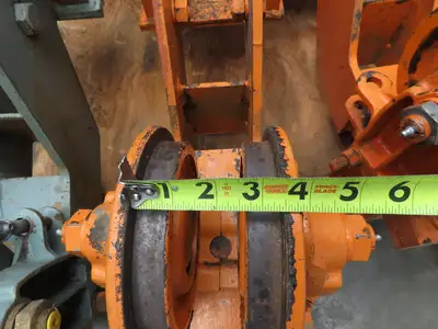 Cleveland Tramrail Bridge Crane Motorized End Truck Drive WB 6.5" Wheel Set of 4