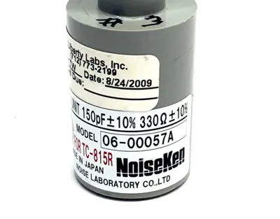 06-00057A | NoiseKen  Electrostatic Discharge Simulator Capacitor Unit 150pF 330pF - Used