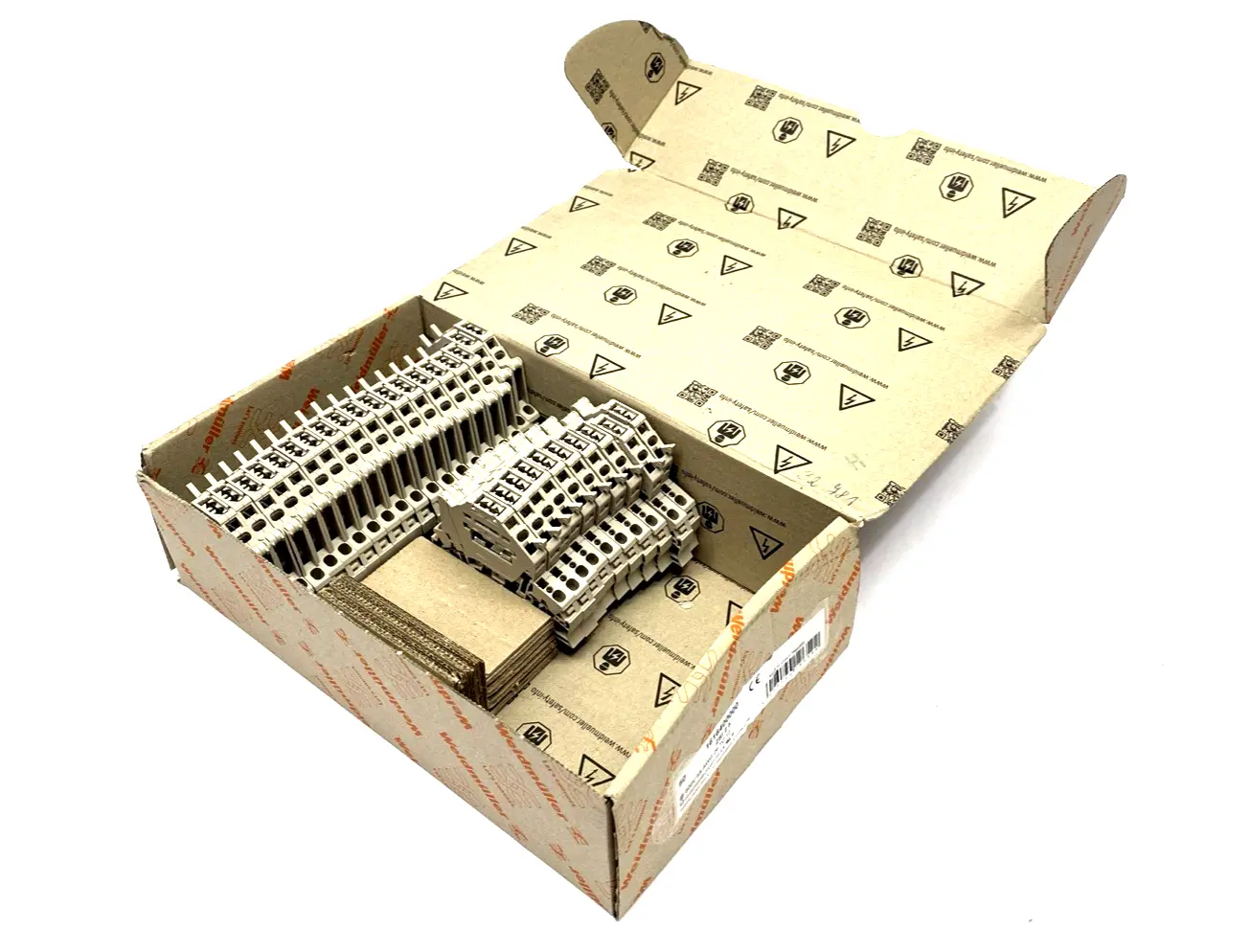 ZSI 2.5,1616400000 | Weidmuller ZSI 2.5 Fuse Terminal Block 2.5mm² Dark Beige 1616400000 LOT OF 29 - New Other