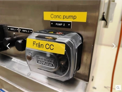(3) Carr Centritech Cell 8 separation systems, 316L SS.