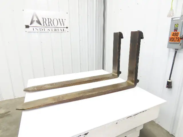 Cascade 7250032 4.75X48" Class 3 Steel Forklift Forks 20" Carriage 1900X600