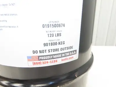 Industrial Oils Unlimited 901800-KEG Superfilm Hi-Temp Grease #2 Keg 120 lb