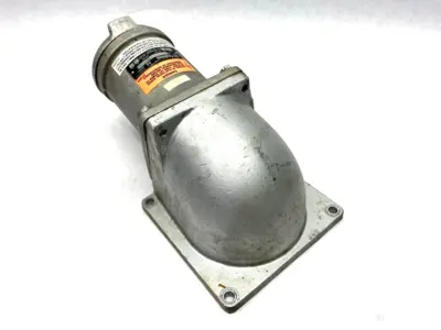 USED APPLETON RECEPTACLE W/ ANGLE ADAPTER 45°