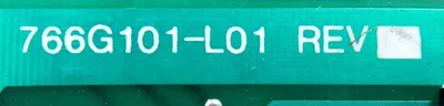 USED VALENITE 766G101-L01 CONTROL BOARD 766G101L01 761G103-L04